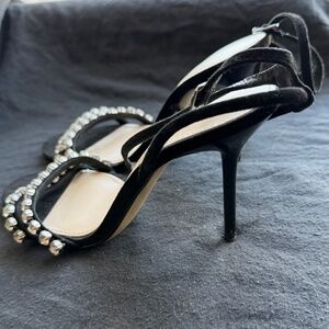 Suede Heeled Sandals